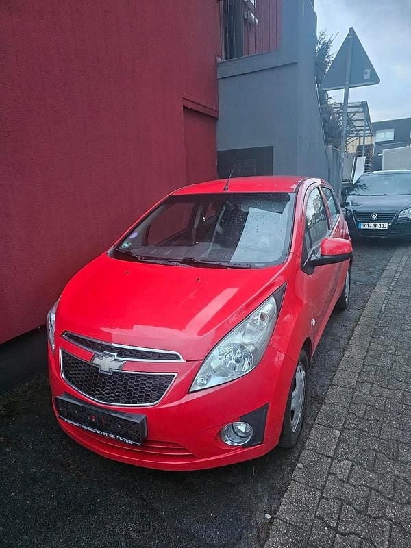 Gebraucht Chevrolet Spark 2012 Rot Kleinwagen