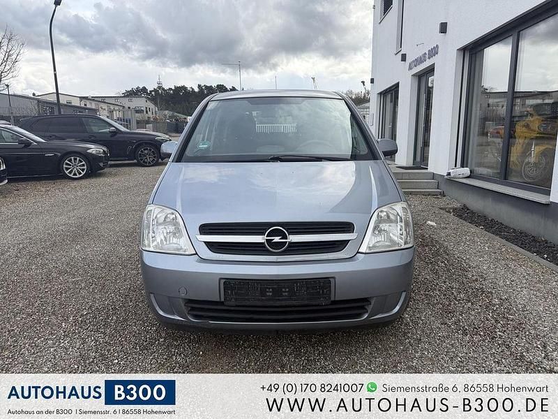Gebraucht Opel Meriva Enjoy 101 PS (74 kW) 2004 Silber Van / Kleinbus