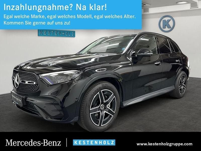 Schwarz Gebraucht 2023 Mercedes GLC220 AMG SUV | 55.490 € (Etwas zu teuer) - Bild 1/4