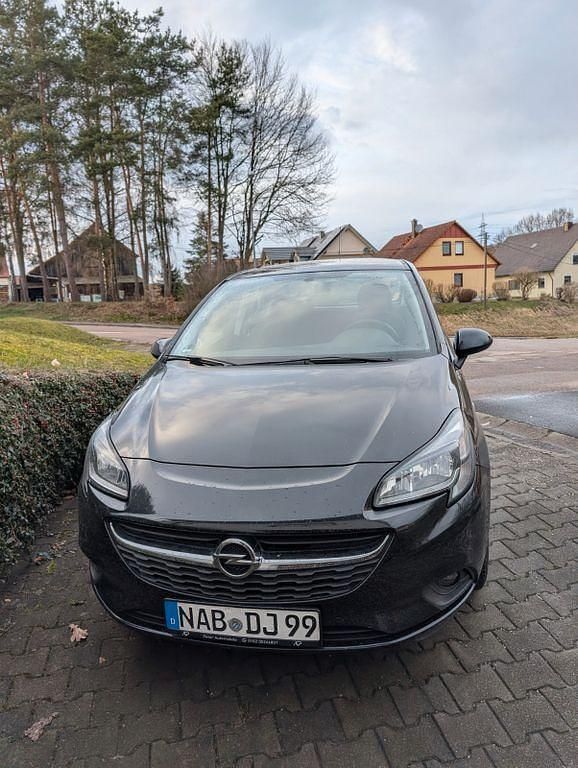 Gebraucht Opel Corsa Edition 90 PS (66 kW) 2014 Schwarz Kleinwagen
