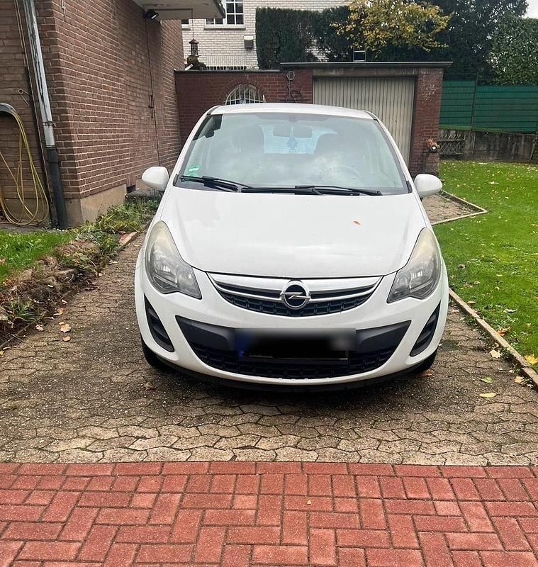 Weiß Gebraucht 2014 Opel Corsa Kleinwagen | 3.199 € - Bild 1/4