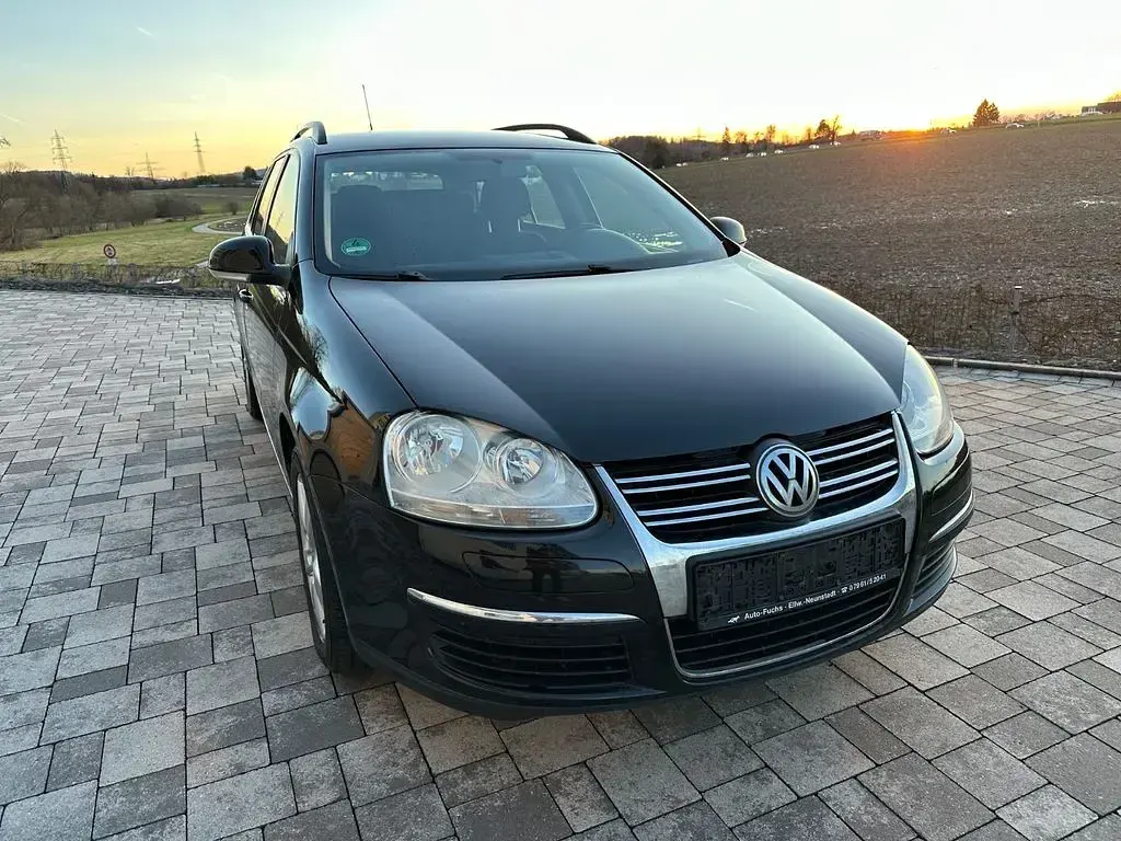 Gebraucht VW Golf V Trendline 105 PS (77 kW) 2008 Schwarz Kombi