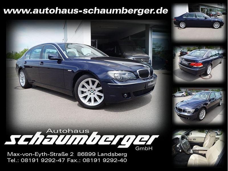 Gebraucht BMW 740L 306 PS (225 kW) 2007 Monacoblau Limousine