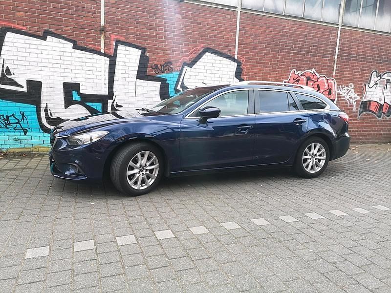 Blau Gebraucht 2013 Mazda 6 Kombi | 4.950 € - Bild 1/4