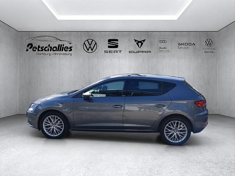 Usata Seat Leon Style 125 CV (91 kW) 2017 Grigio Berlina