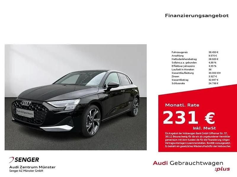 Occasion Audi A3 Sportback e-tron Advanced 204 ch (150 kW) 2025 Citadine