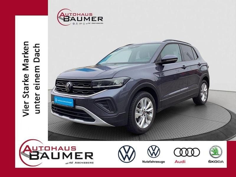 Rauchgrau (metallic) Gebraucht 2024 VW T-Cross Life SUV | 25.200 € (Fairer Preis) - Bild 1/3
