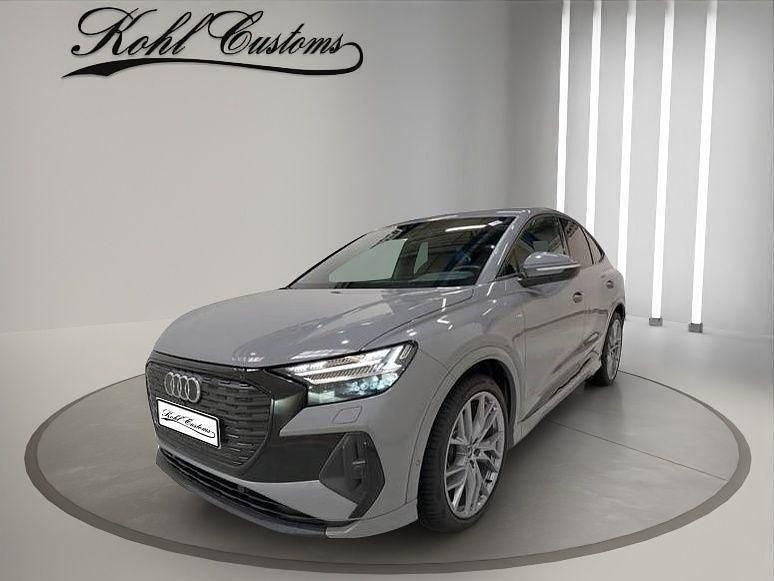 Grau Gebraucht 2022 Audi Q4 Sportback e-tron S-Line SUV | 30.740 € (Fairer Preis) - Bild 1/4