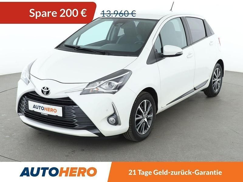 Weiß Gebraucht 2020 Toyota Yaris Team Kleinwagen | 13.760 € (Fairer Preis) - Bild 1/3
