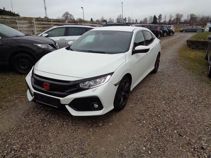 Weiß Gebraucht 2018 Honda Civic Elegance Limousine | 13.500 € (Fairer Preis) - Bild 1/4