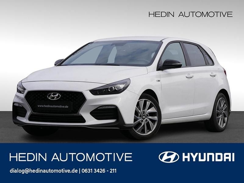 Polar white / sol Gebraucht 2019 Hyundai i30 N Line Limousine | 16.393 € (Superpreis) - Bild 1/4