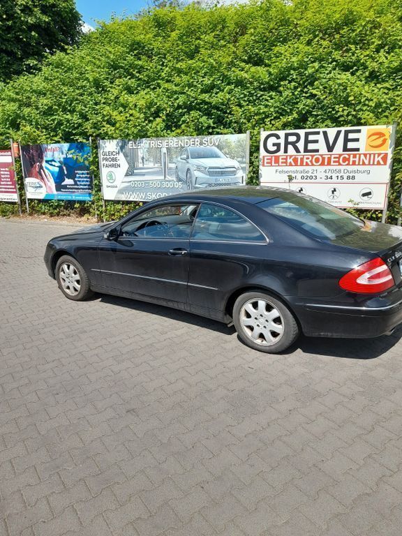 Gebraucht Mercedes CLK200 Elegance 163 PS (119 kW) 2002 Schwarz Coupé