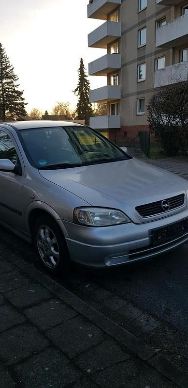 Gebraucht Opel Astra 2004 Silber Limousine