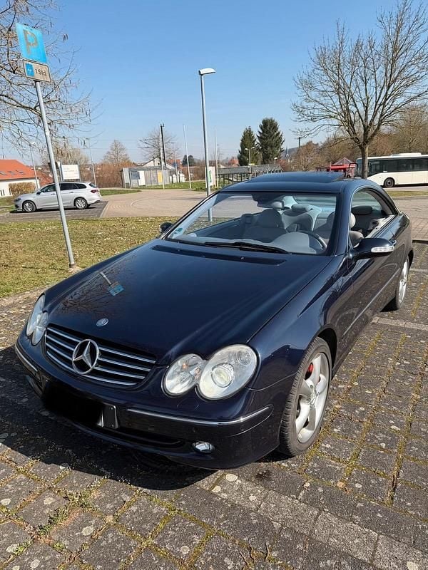 Gebraucht Mercedes CLK500 306 PS (225 kW) 2005 Blau Coupé