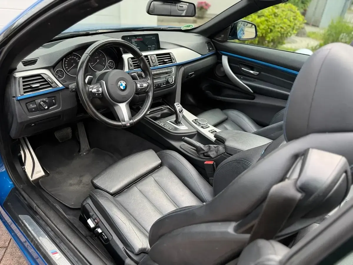 Gebraucht BMW 435 M Sport 313 PS (230 kW) 2016 Blau Cabrio