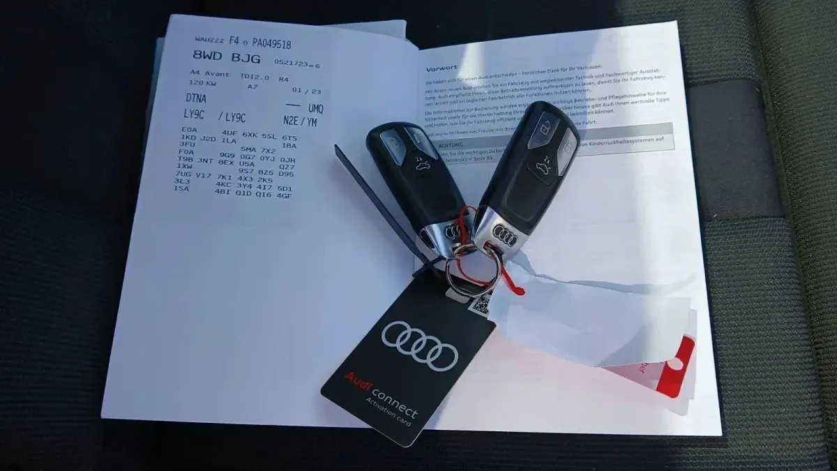 Używany Audi A4 Ambiente 163 KM (119 kW) 2023 Biały Kombi