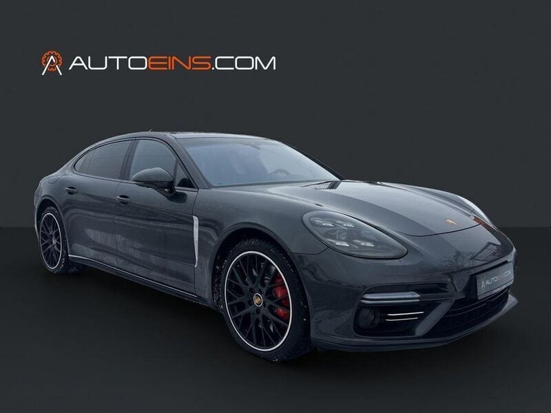 Grau Gebraucht 2017 Porsche Panamera Turbo Executive Limousine | 51.888 € (Guter Preis) - Bild 1/4