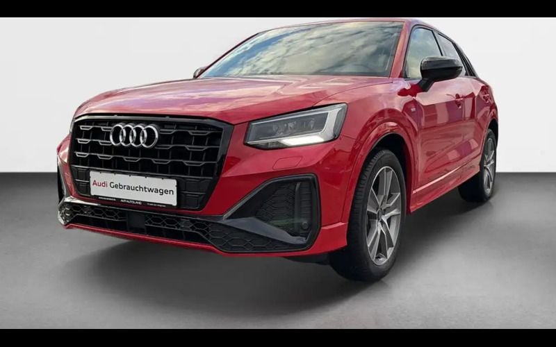 Tangorot Gebraucht 2021 Audi Q2 S-Line SUV | 20.570 € (Superpreis) - Bild 1/4