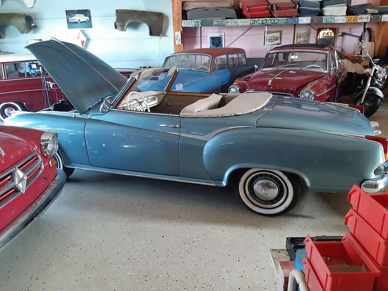 Gebraucht Borgward Isabella 75 PS (55 kW) 1961 Blau Cabrio