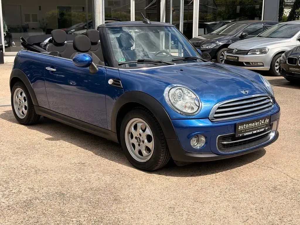 Gebraucht Mini Cooper Cabriolet 122 PS (89 kW) 2015 Blau Cabrio