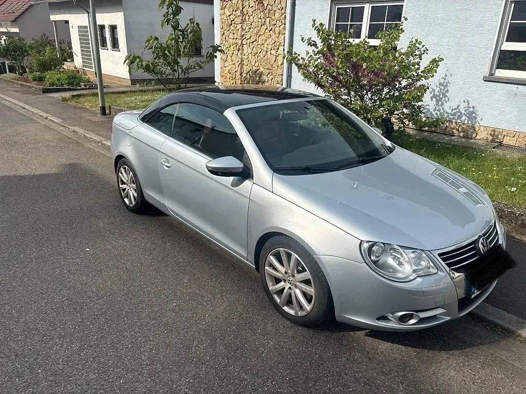 Brugt VW Eos 160 HK (117 kW) 2010 Sølv Cabriolet