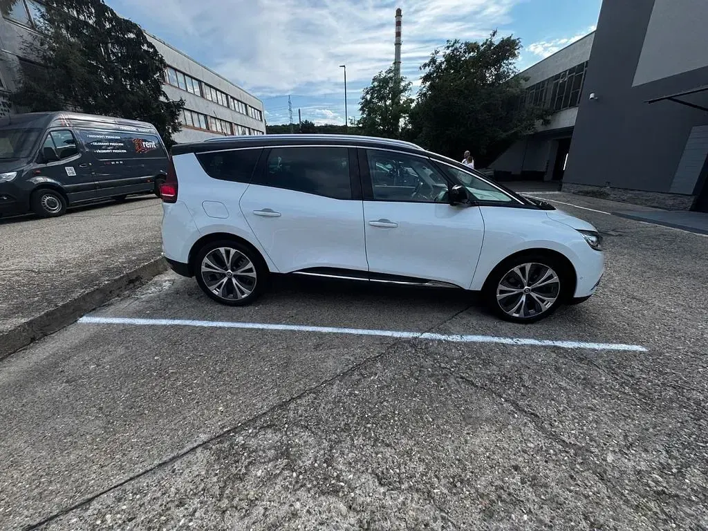 Gebraucht Renault Grand Scénic IV Intens 110 PS (80 kW) 2017 Weiß Van / Kleinbus