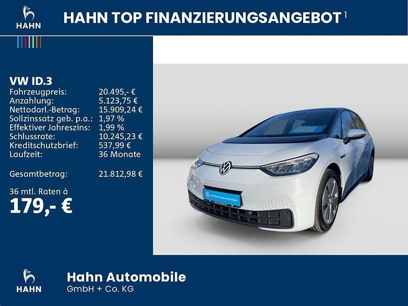 Gebraucht VW ID.3 Pure 110 kW (150 PS) 2022 Weiß Kleinwagen