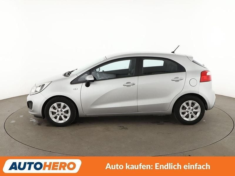 Gebraucht Kia Rio Edition 7 109 PS (80 kW) 2014 Silber Kleinwagen