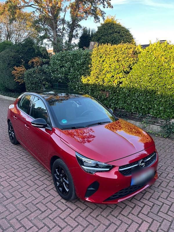 Rot Gebraucht 2021 Opel Corsa Edition Kleinwagen | 13.450 € (Fairer Preis) - Bild 1/4