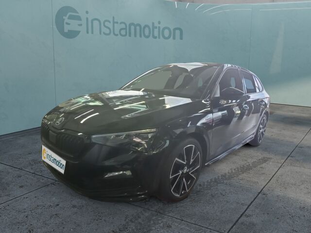 Schwarz Gebraucht 2021 Skoda Scala Monte Carlo Kleinwagen | 19.300 € (Fairer Preis) - Bild 1/2