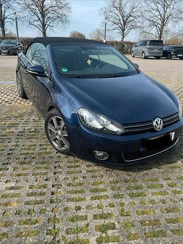 Gebraucht VW Golf Cabriolet 122 PS (89 kW) 2012 Blau Cabrio