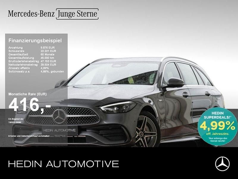 Grau Gebraucht 2025 Mercedes C300e AMG Kombi | 49.380 € (Etwas zu teuer) - Bild 1/4