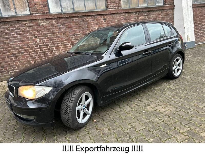 Schwarz Gebraucht 2008 BMW 118 Advantage Kleinwagen | 2.500 € (Superpreis) - Bild 1/4
