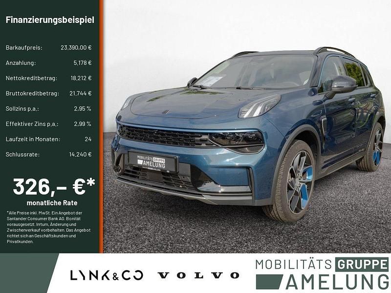 Blue, shiny black roof Gebraucht 2023 Lynk & Co 01 SUV | 23.390 € (Superpreis) - Bild 1/4