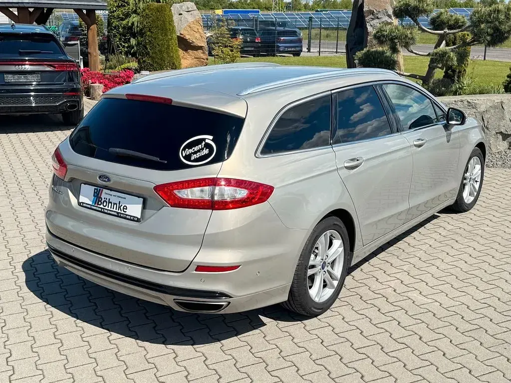 Brugt Ford Mondeo Titanium 203 HK (149 kW) 2016 Sølv Sedan