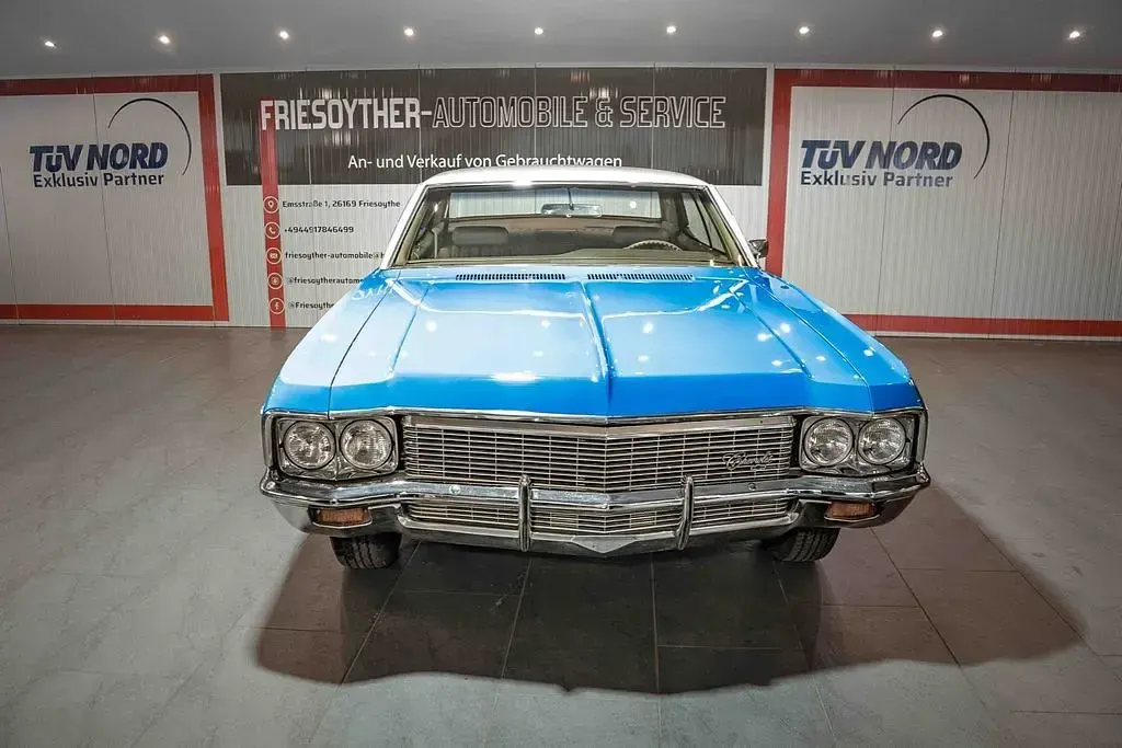 Used Chevrolet Impala 254 HP (186 kW) 1970 Blue Sedan