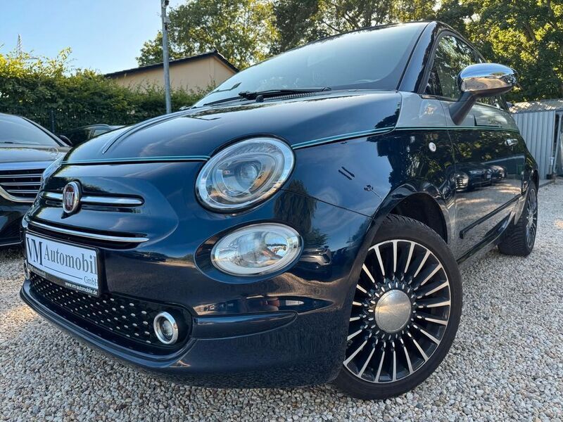 Blau Gebraucht 2018 Fiat 500 Riva Cabrio | 18.990 € - Bild 1/4