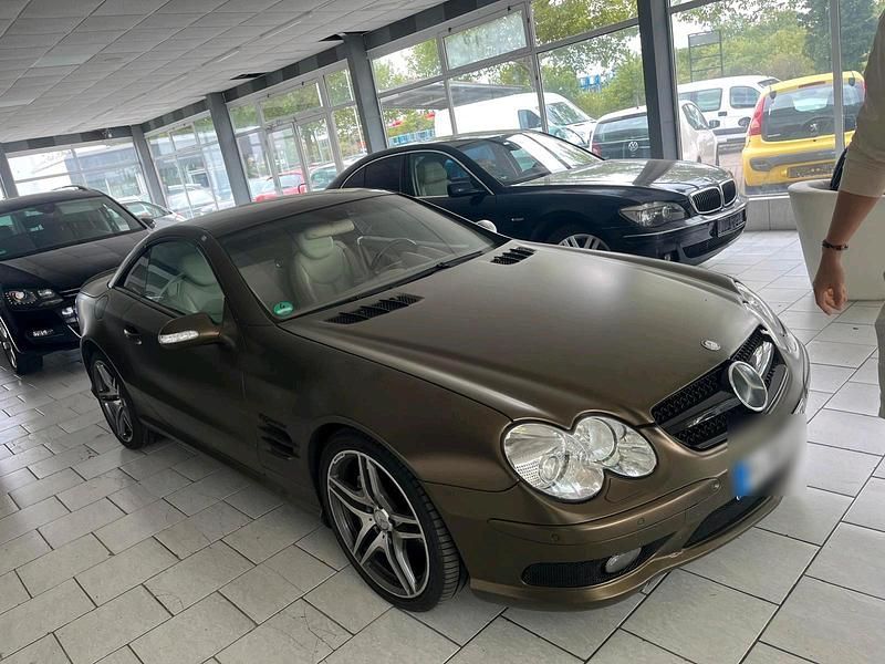 Gold Gebraucht 2003 Mercedes SL600 AMG Cabrio | 27.990 € (Etwas zu teuer) - Bild 1/4