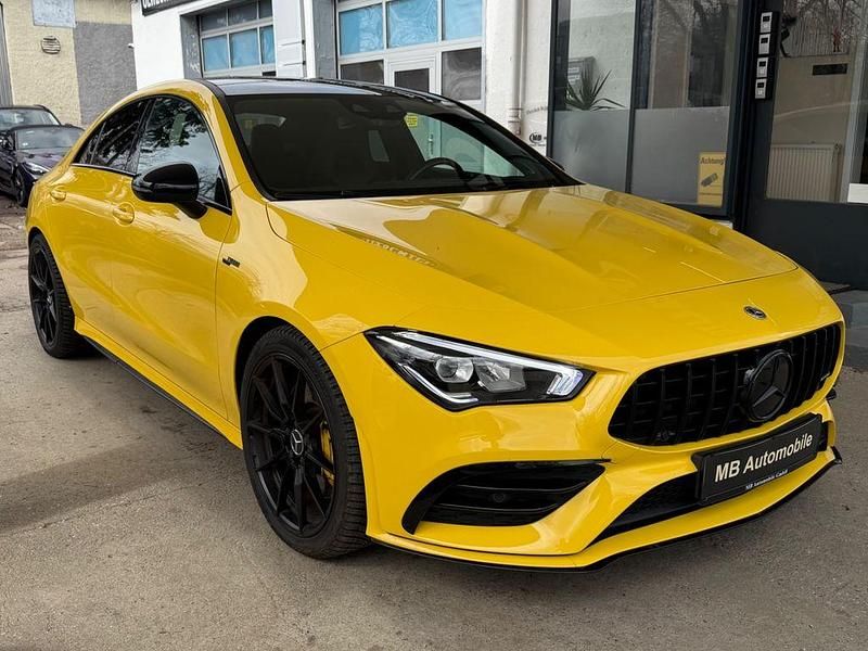 Gebraucht Mercedes CLA250 AMG line 224 PS (164 kW) 2019 Gelb Coupé