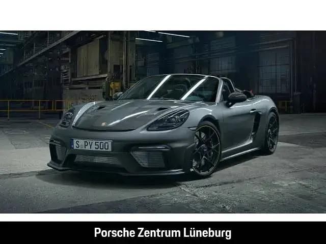 Vanadiumgraumetallic Neu 2025 Porsche 718 Spyder Sport Cabrio | 188.819 € - Bild 1/1