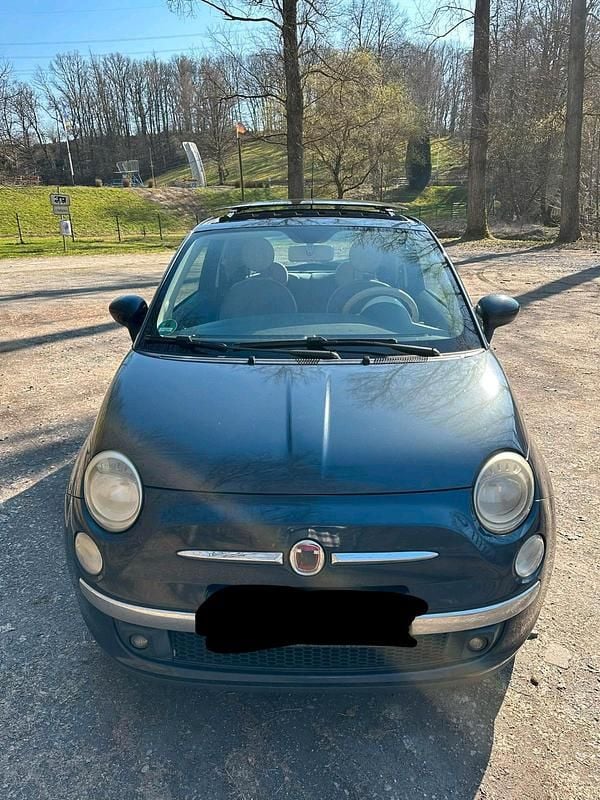Gebraucht Fiat 500 69 PS (50 kW) 2008 Blau Kleinwagen