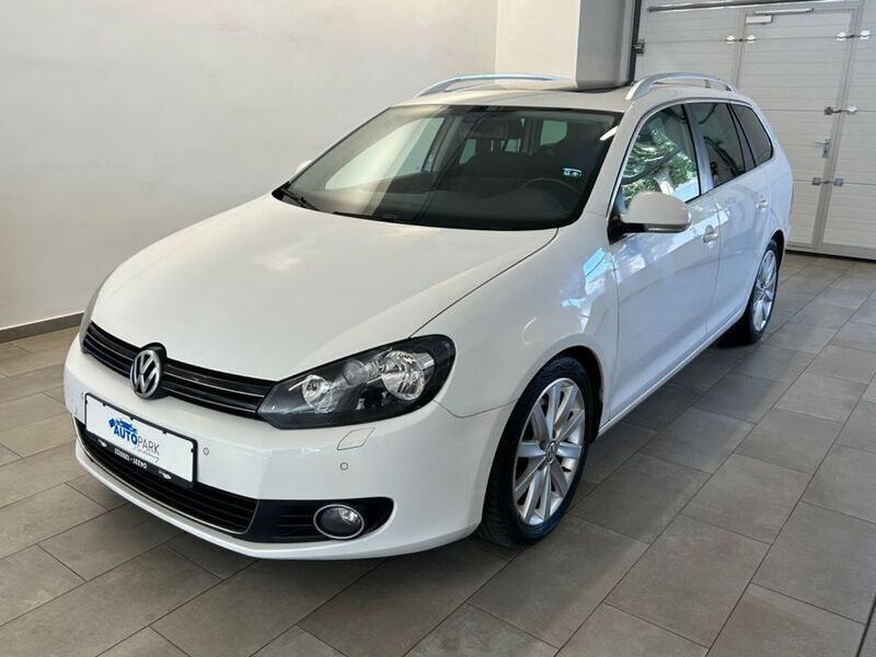 Weiß Gebraucht 2010 VW Golf VI Highline Kombi | 3.980 € (Fairer Preis) - Bild 1/4