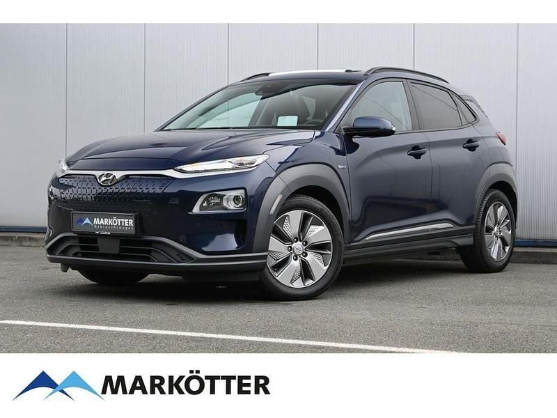 Blau Gebraucht 2020 Hyundai Kona Premium SUV | 16.850 € (Guter Preis) - Bild 1/4