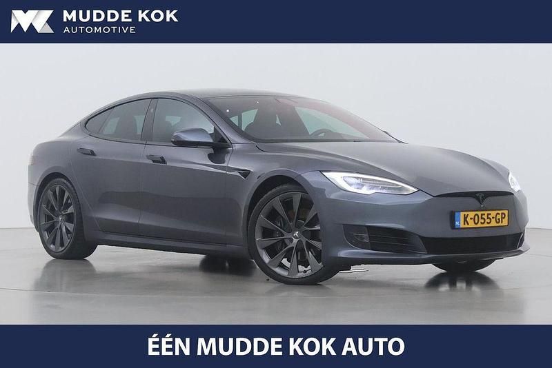 Grau Gebraucht 2020 Tesla Model S Limousine | 29.200 € (Fairer Preis) - Bild 1/4