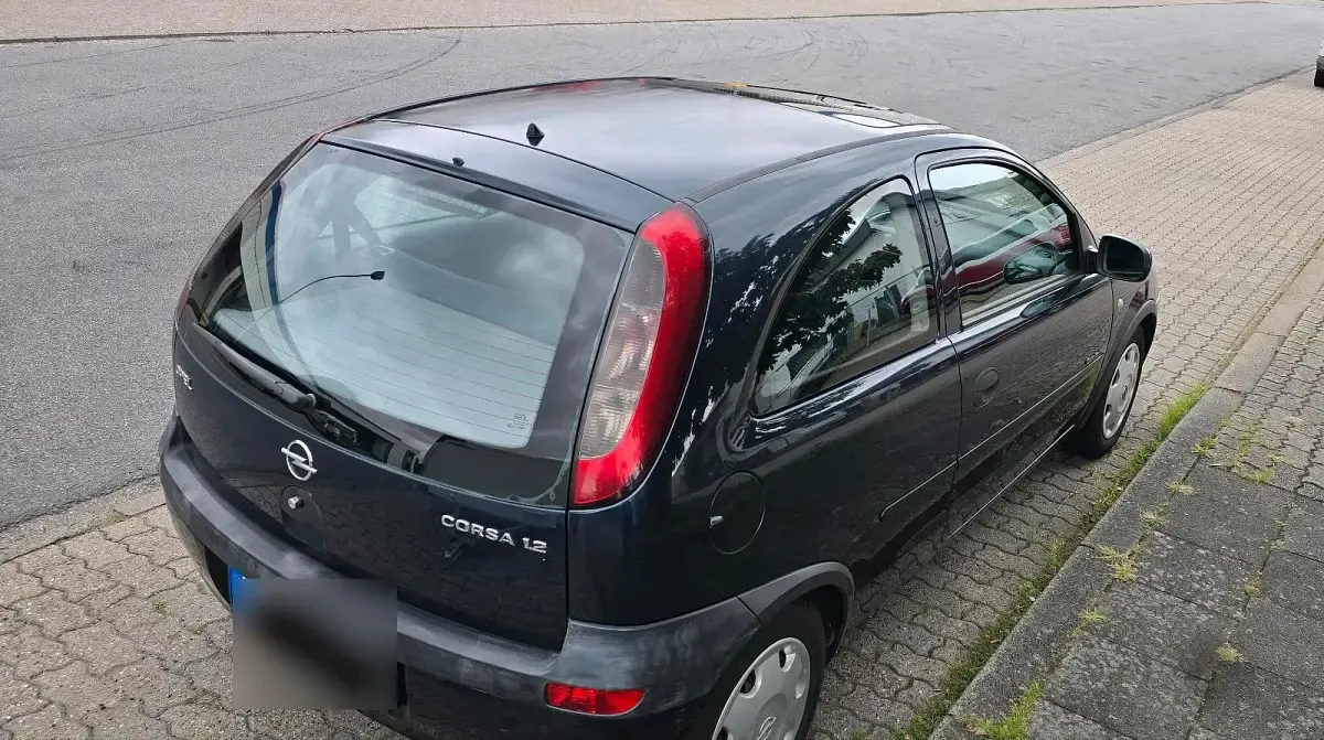Gebraucht Opel Corsa 89 PS (65 kW) 2001 Blau Kleinwagen