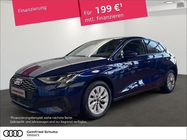 Blau Gebraucht 2022 Audi A3 Sport Limousine | 22.450 € (Guter Preis) - Bild 1/4