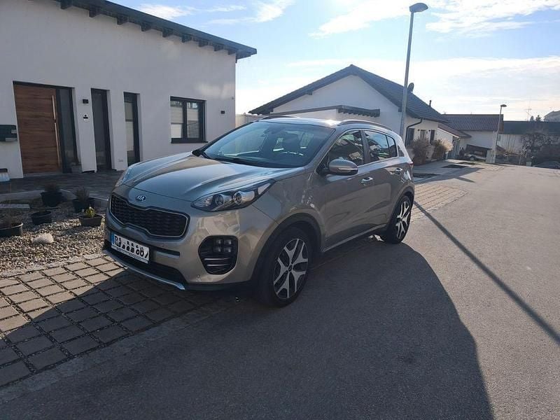 Gebraucht Kia Sportage GT-Line 177 PS (130 kW) 2016 Silber SUV