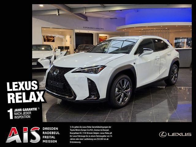 Fuijiweiß glass flake Neu 2025 Lexus UX 300h Sport Design Packet SUV | 39.390 € (Fairer Preis) - Bild 1/2