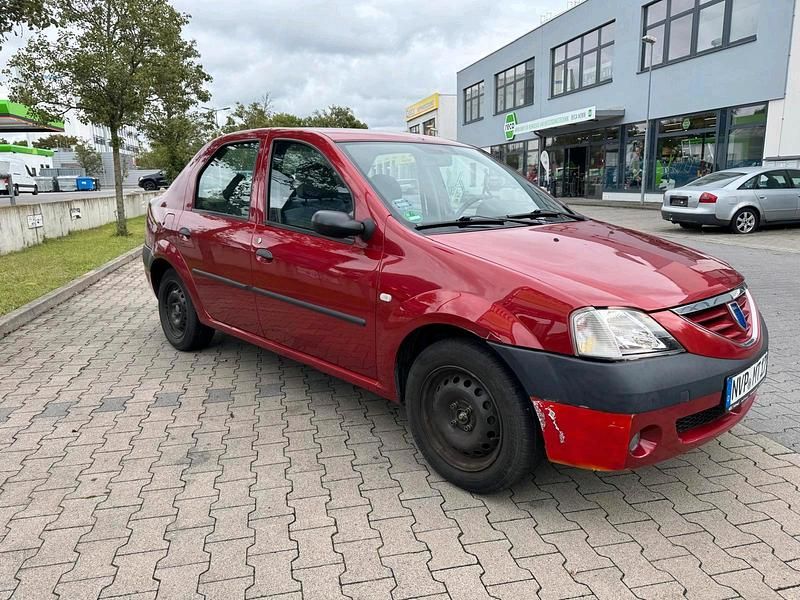 Rot Gebraucht 2008 Dacia Logan Limousine | 1.350 € (Guter Preis) - Bild 1/4