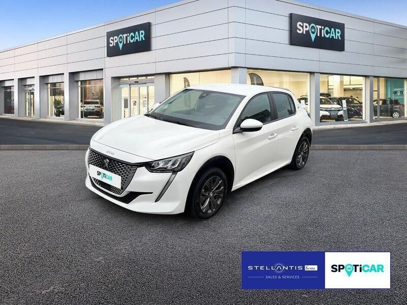 Weiß Gebraucht 2021 Peugeot e-208 Active Kleinwagen | 13.490 € - Bild 1/4